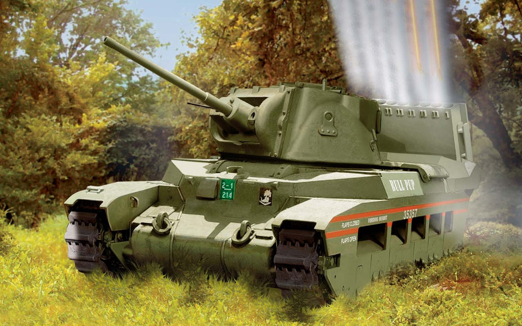 Airfix - 02335V - Matilda 'Hedgehog' with rear mounted rocket launcher - 1:76