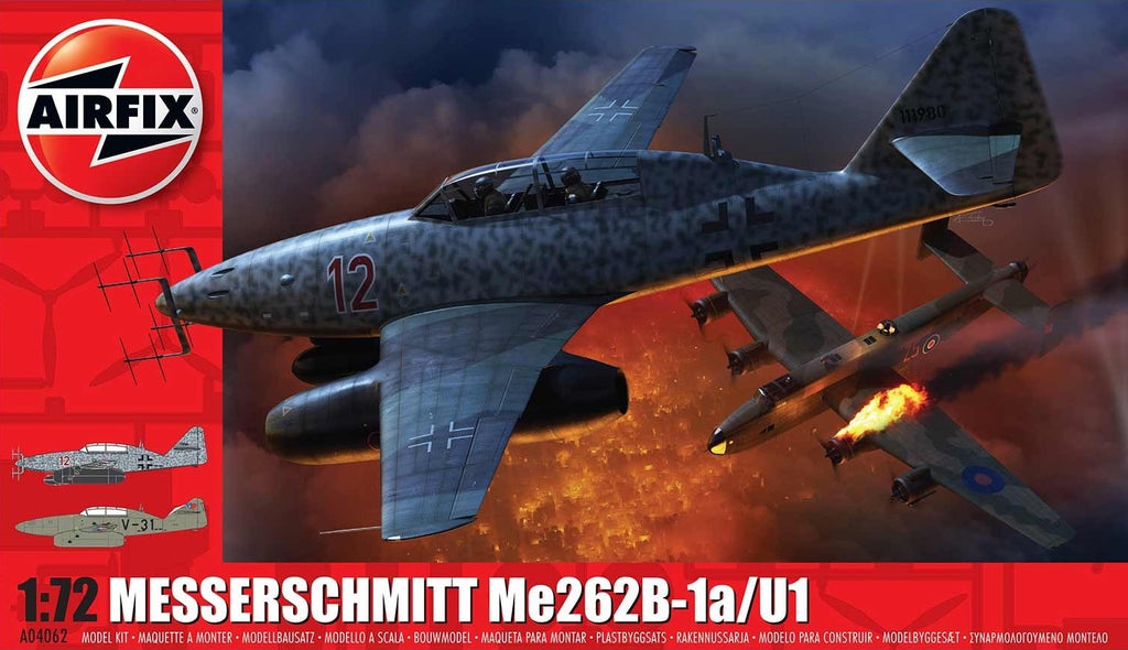 Airfix - 04062 - Messerschmitt Me-262B-1a - 1:72