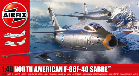 North-American F-86F-40 Sabre Due May 2022 - 1:48 - Airfix - 08110