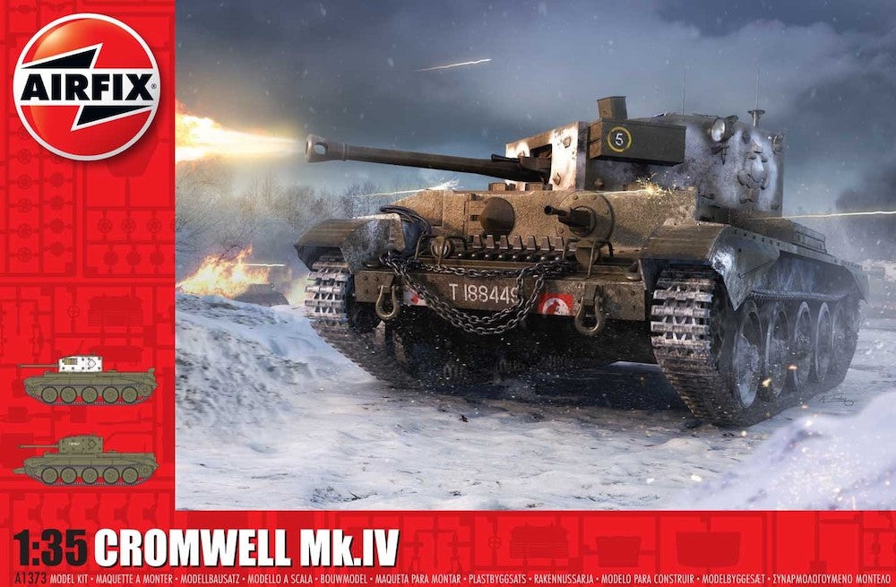 Airfix - 1373 - Cruiser Tank Mk.VIII A27M Cromwell Mk.IV - 1:35
