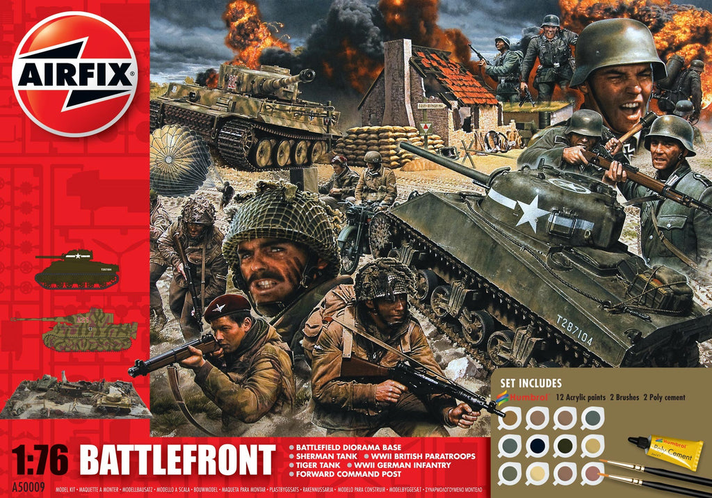 Airfix - 50009A - D-Day 75th Anniversry WWII Battle Front - 1:76