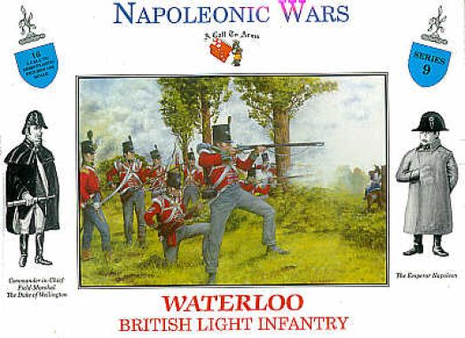 A Call to Arms - 3209 - British Light Infantry Waterloo 16 figures - 1:32