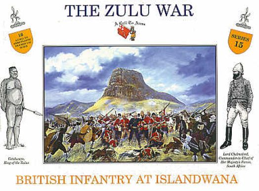 A Call to Arms - 3215 - British Infantry Islandwana 16 figures - 1:32- @