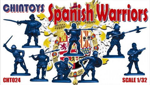 Chintoys - 024 - Spanish Warriors 16 c - 1:32
