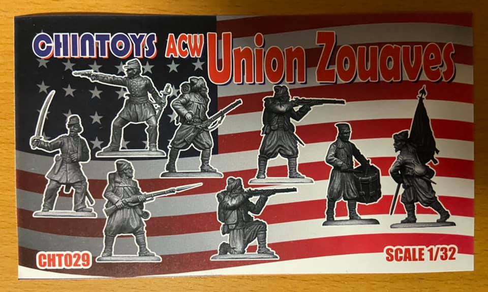 ACW/American Civil War Union Zouaves - 1:32 - Chintoys - 029 - @