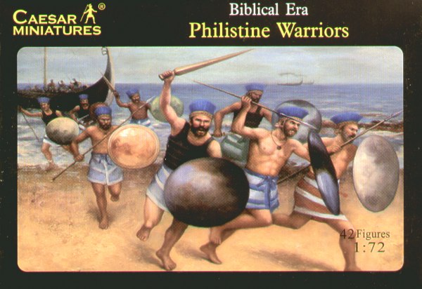 Figurines Guerriers Philistins 1/72 - Caesar Miniatures H046 - Occasion Comme Neuf