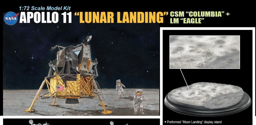 Dragon - 11002 - Apollo 11 Lunar Landing - 1:72