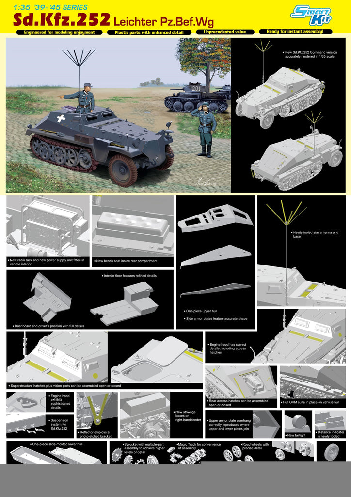 Dragon - 6571 - M48A5 105MM GUN - 1:35