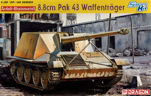 Dragon - 6728 - Ardelt-Rheinmetall 8.8cm Pak-43 Waffentrager - 1:35