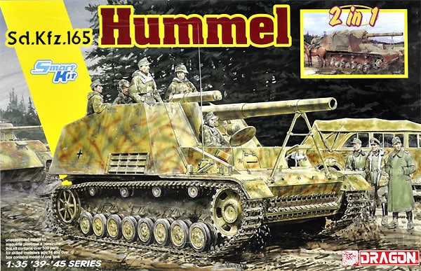 Dragon - 6935 - Sd.Kfz.165 Hummel Early/Late Production - 1:35