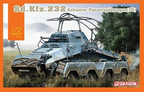 Dragon - 7581 - Sd.Kfz. 232 Schwerer Panzerspähwagen (Fu) - 1:72