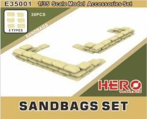Hero Hobby Kits E35001 - Sandbags - 1:35