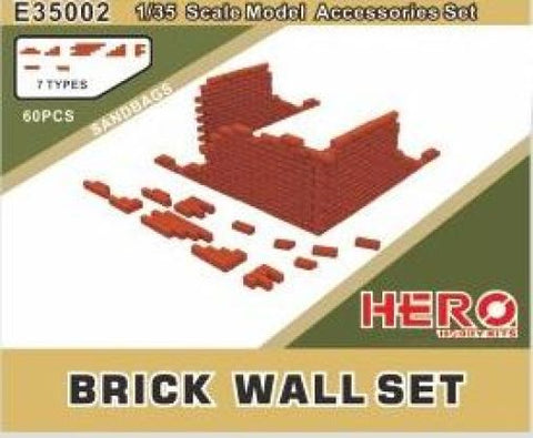 Hero Hobby Kits E35002 - Brick Walls - 1:35