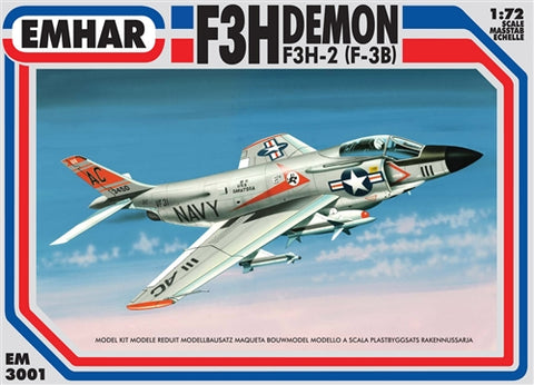 Emhar - 3001 - McDonnell F3H-2 (F3-B) Demon - 1:72