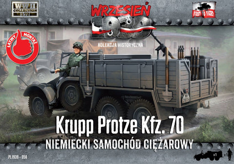 First to Fight - 058 - Krupp-Protze Kfz.70 - 1:72
