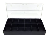 Figure Cases - Compartment Box (19,3cm x 10cm) black