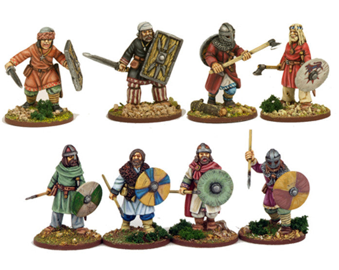 Gripping Beast - SAGA - Jomsviking Dreng One (warriors) - 28mm - SJ04
