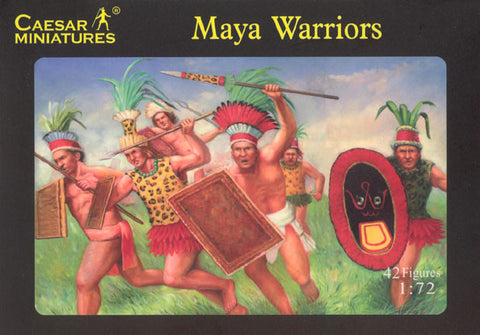 Caesar Miniatures - H027 - Maya Warriors - 1:72