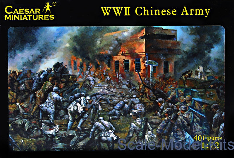 Chinese Army WWII - 1:72 - Caesar Miniatures - H036