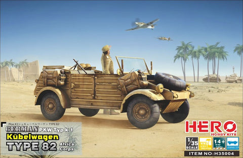 Hero Hobby Kits H35004 - Kubelwagen TYPE 82 - 1:35
