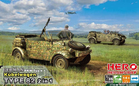 Hero Hobby Kits H35005 - Kubelwagen TYPE 82 - 1:35