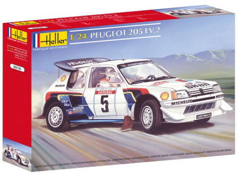 Heller - 80716 - Peugeot 205 EV2 - 1:24 - @