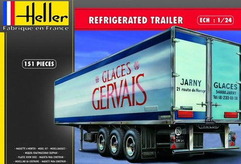 Heller - 80776 - Refrigerated Lorry Trailer - 1:24