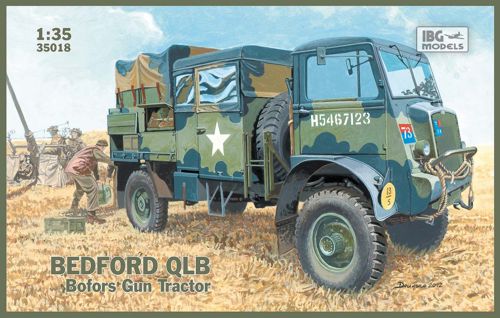 IBG - 35018 - Bedford QLB Bofors gun tractor - 1:35