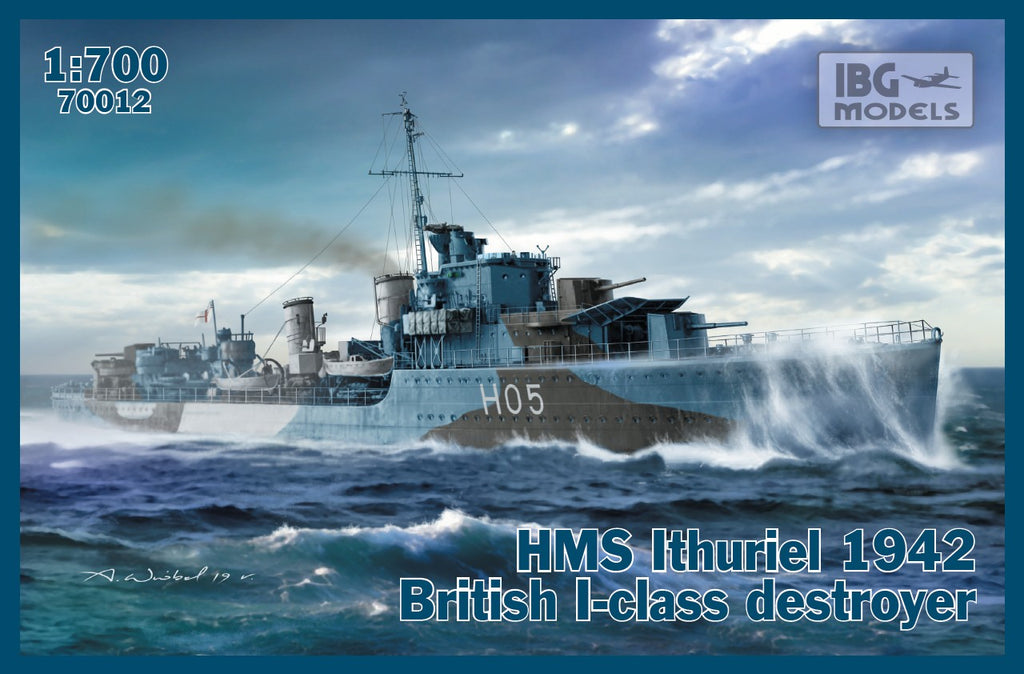 IBG - 70012 - HMS Ithuriel 1942 I-class Destroyer - 1:700