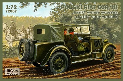 IBG - 72007 - Polski Fiat 508/III early version jeep - 1:72
