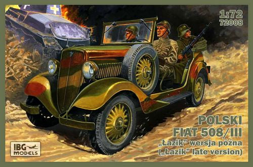 IBG - 72008 - Polski Fiat 508/III late version jeep - 1:72