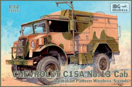 IBG - 72015 - Chevrolet C15A No.Cab 13 Australian Pattern Wireless/Signals - 1:72