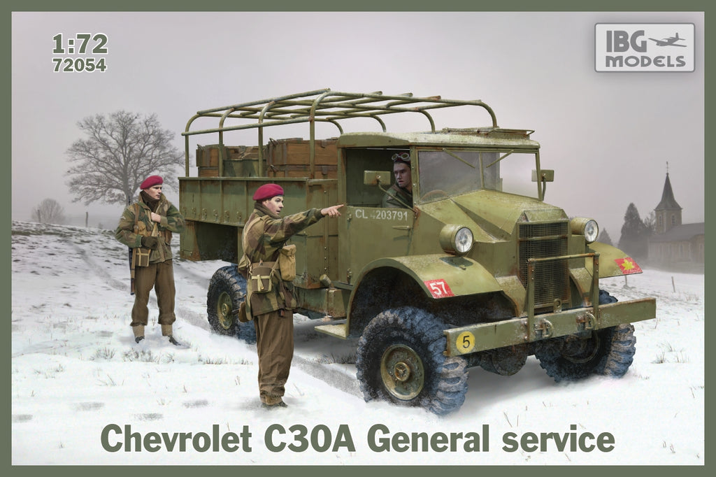 IBG - 72054 - Chevrolet C30A General service (steel body) - 1:72