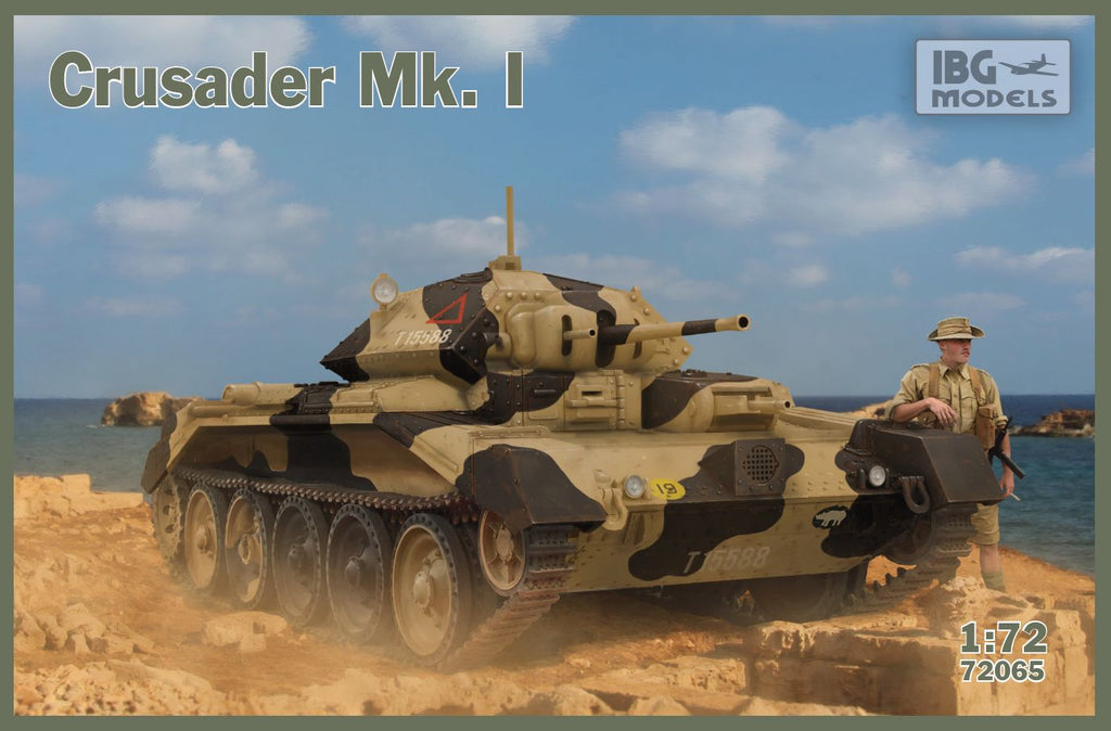 IBG - 72065 - Crusader Mk.I - British Cruiser Tank Mk.VI - 1:72