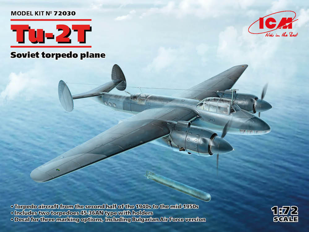 ICM - 72030 - Tu-2T Soviet torpedo plane - 1:72