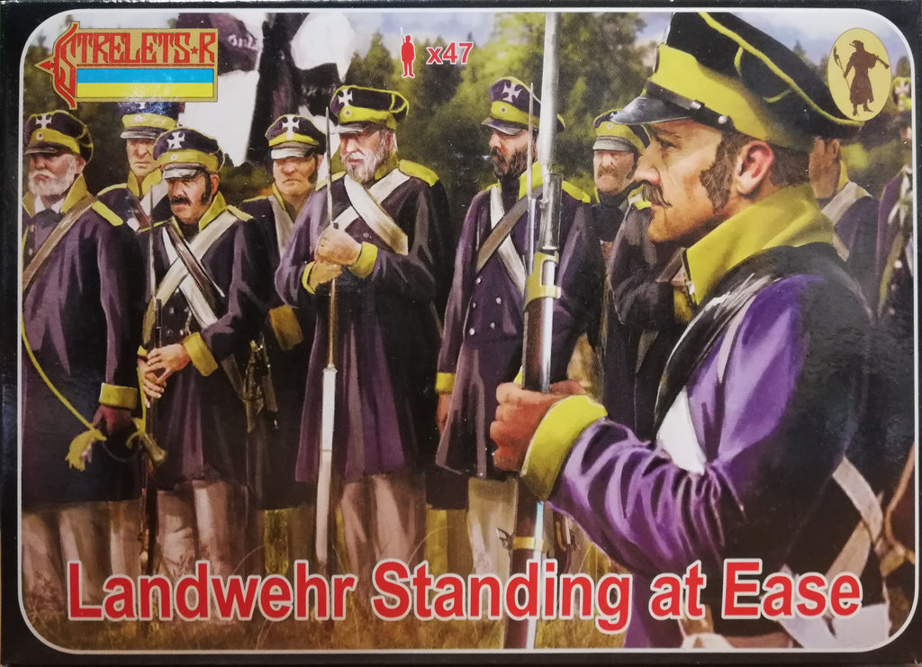 Landwehr standing at ease - 1:72 - Strelets - 169