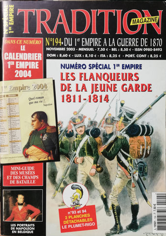 Book - Tradition Magazine N.194 Du 1er empire a la guerre del 1870