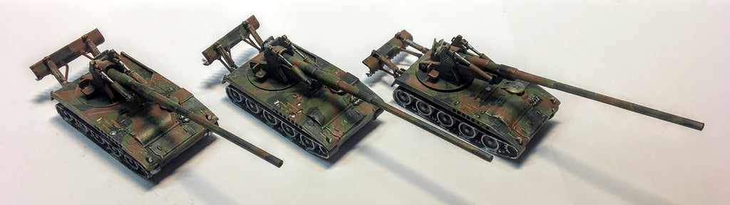 Roco - 137 - M110 175mm SP Howitzer (x3) - 1:87 - PAINTED