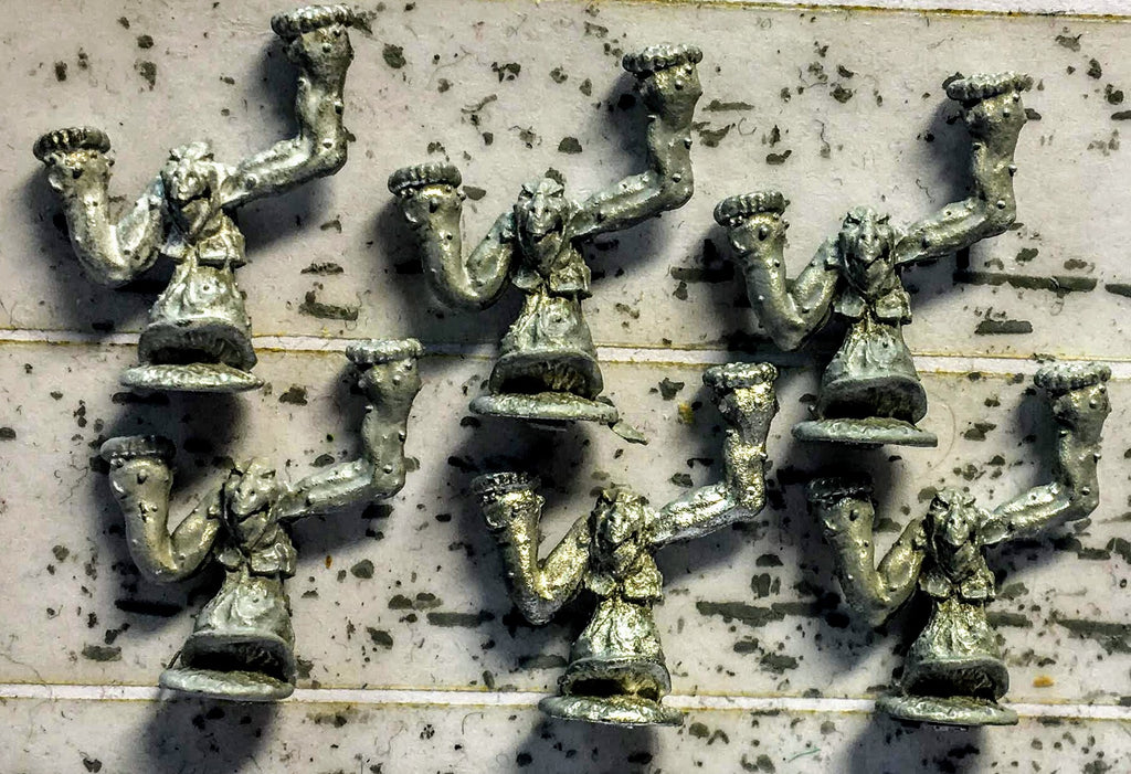 Daemons of Tzeentch Flamers x 6 - 6mm - Epic