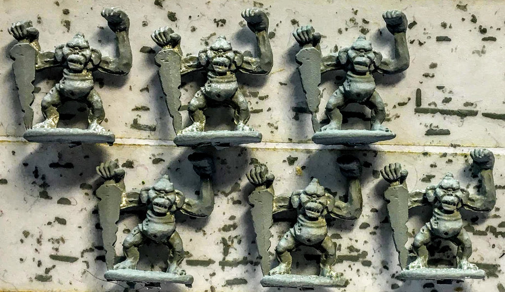 Daemons Plague Bearer of Nurgle x6 - 6mm - Epic