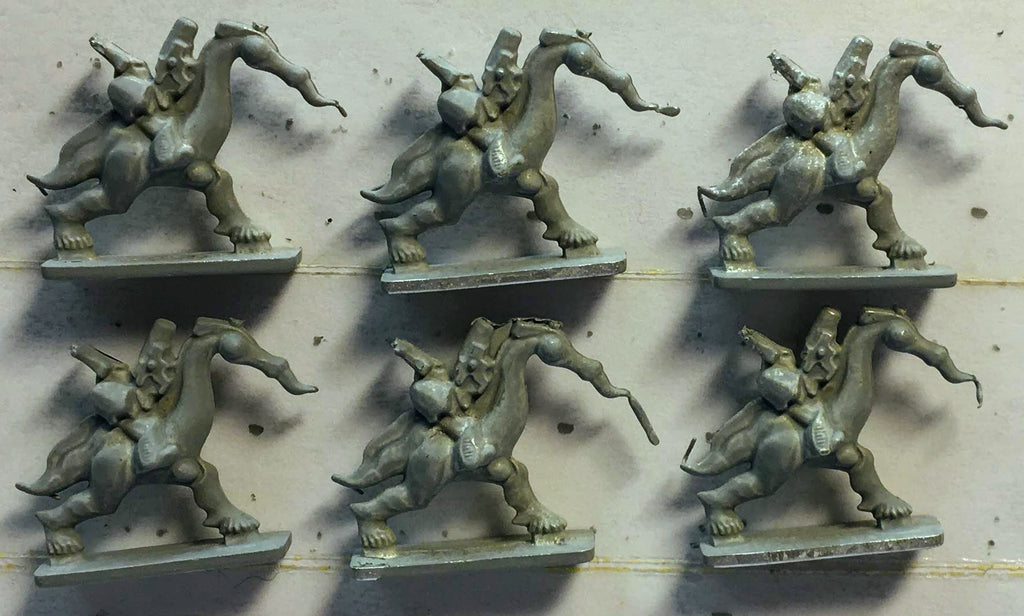 Daemons Riding Beasts of Slaanesh x 6 - 6mm - Epic