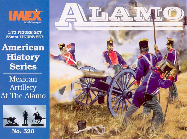 Mexican artillery at the Alamo (American History series) - 1:72 - Imex - 520
