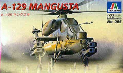 Agusta A-129 Mangusta - 1:72 - Italeri - 0006