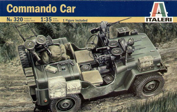 Willys Jeep Commando Vehicle - 1:35 - Italeri - 0320 - @