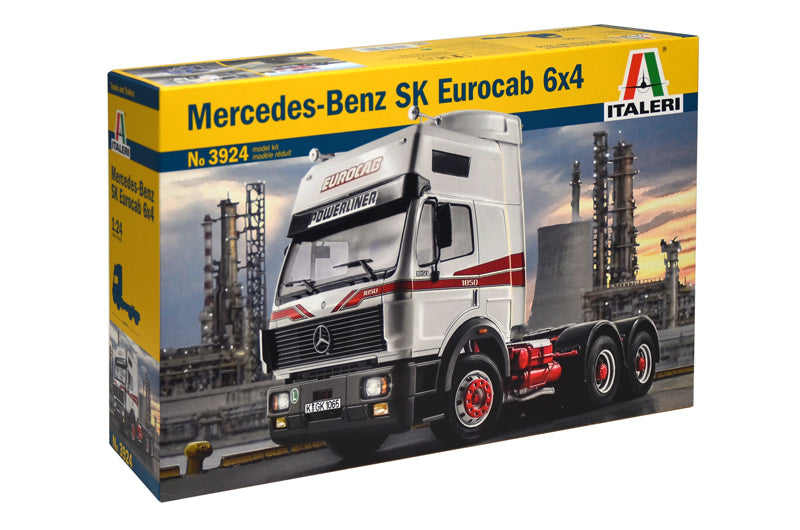Italeri 3924 - MERCEDES-BENZ SK EUROCAB 6x4 - 1:24