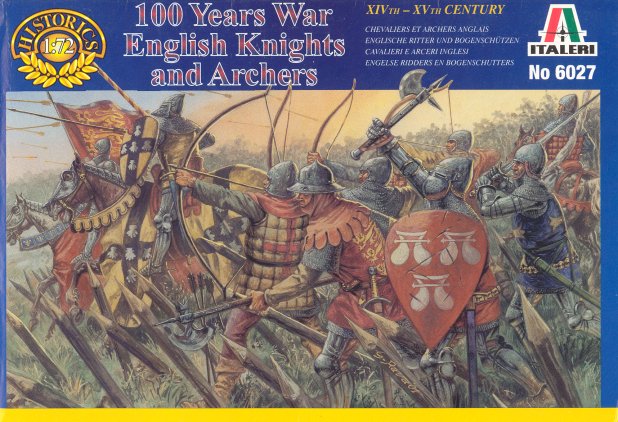 100 Years war English knights and archers - 1:72 - Italeri - 6027 - @