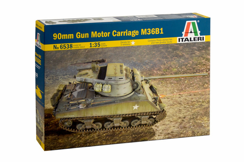 Italeri - 6538 - M36B1 TANK DESTROYER The American tank - 1:35