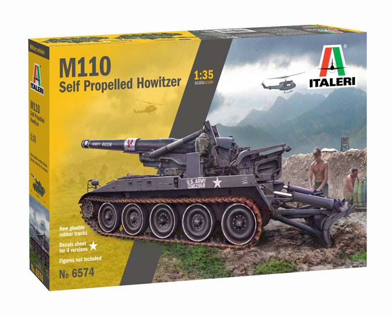 Italeri - 6574 - M110 Self propelled Howitzer - 1:35