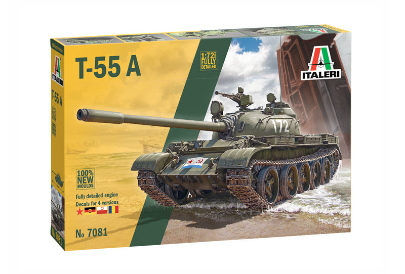 Italeri - 7081 - Soviet T-55 - 1:72
