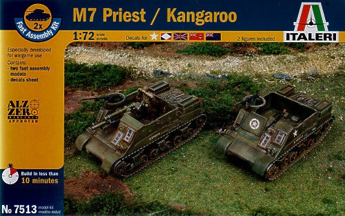 Italeri - 7513 - M7 Priest 105mm Howitzer - 1:72